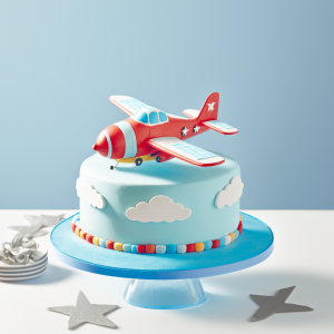Aircraft Sky Cake